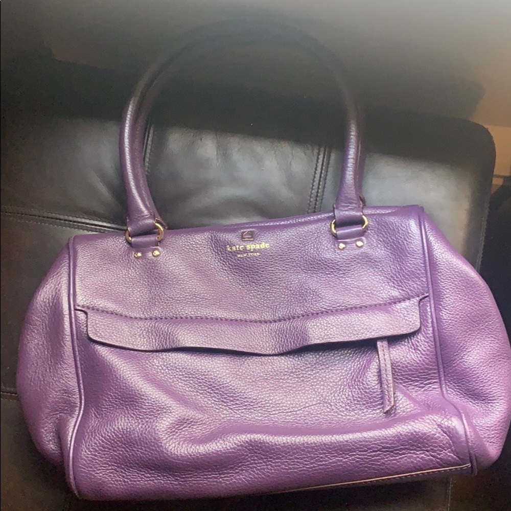 LIKE NEW - Kate Spade Purple Bag